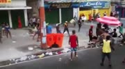 Crazy Brawl With Multiple Knockouts In Brazil