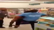 Walgreens Employees Fight Shoplifter