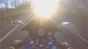 Rider Blinded By The Sun