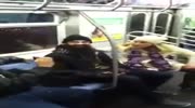 White woman shout on blacks in NYC subway