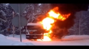 Cars Fire in Russia, crash compilation part 3