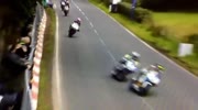 Motoracing on Isle of Man crashes compilation