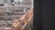 One tough job Extreme Building Demolition.