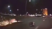 Biker Knocked Off By A Passing Car Gets Crushed To Death Under The Wheels Of Another