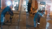 Man Gets Stabbed During A Streetfight With A Long Blade