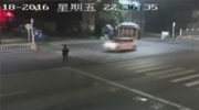 Man Crossing The Road Stops Mid Walk And The Inevitable Happens