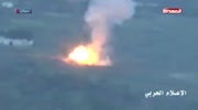 tank destroyed in Syria