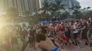 A Pack Of Angry Spring Breakers Attack Some Dude