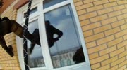 Russian cops storms dealer`s flat