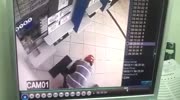 Thieve steals pistole while other guy robs ATM