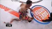 MMA fighter argues with ref after putting opponent to sleep instead of beating him