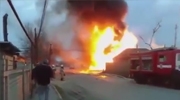 Huge Tank Blast Scorches The Entire Area Including Everyone Watching