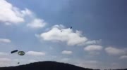 US Humvee parachuting fail