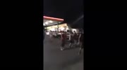 Black And Latino guys are chased and attacked by group of white dudes