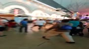 Big dude gets dropped in Vegas