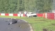 Megane spectacular 120 mph crash at Nurburgring