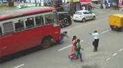 Bus Crushes A Woman To Death