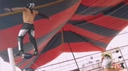 Wrestler Fails Miserably Trying To Do A Jump And Screw Move