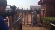 Paintball Lodged In Man Arm After Getting Shot.