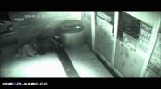 Man Walks Through Wall Caught On Tape