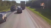 Blind Overtake results in head on crash