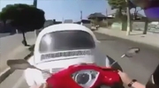 Never Turn Your Head When Riding A Scooter