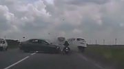Biker Has The Luckiest Escape Of The Century