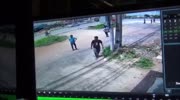 Scooter Rider Hit By Truck Is Killed On The Spot.