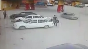 Man Gets Hit By Out Of Control Car