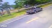 Rider plows into a pick up and dies on spot