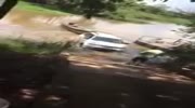 Idiot drowns his SUV