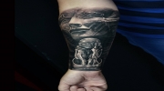 H R Giger tattoo