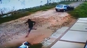 Rider Gets Hit By A Car And Robbed - New Style Of Robbery In Brazil