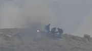 Soldiers Obliterated By ATGM Rocket