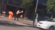 Man Walks Down The Street Hacking Random Strangers With A Meat Cleaver