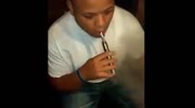 Dude Smokes Killer Kush Concentrate