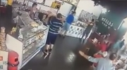 Customer Reacts To Robbery And Shoots Thug Dead In Store