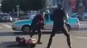 Short Stabbing Video In The Middle Of A Busy Street