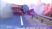 Truck Leaves No Chance