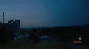 Fighters destroy a incoming car bomb at Dusk