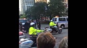 biker obama,WHAT HAPPENED TO A BIKER CROSSING WITH ATTEMPTED MOTO OBAMA ENTOURAGE