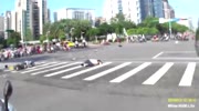 Speeding rider kills other one on crossroad