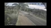 High speed Brazilian car accident