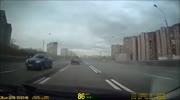 Driver falls asleep and crashes head-on