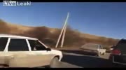AK-47 road rage with a Little help from his friends