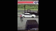 Shooting a Ghost at the gas Station