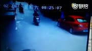 Patient falls on rider