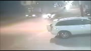 Biker gets instantly killed while this crash