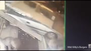 man crashes his car into a restaurant in Quincy, Massachusetts Watch More