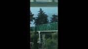 Man jumps from the bridge on the highway